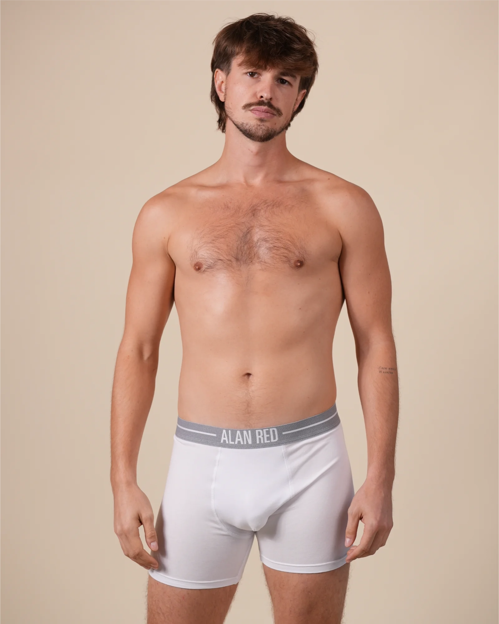 Lasting Men's Boxer Briefs 2-Pack | Alan Red