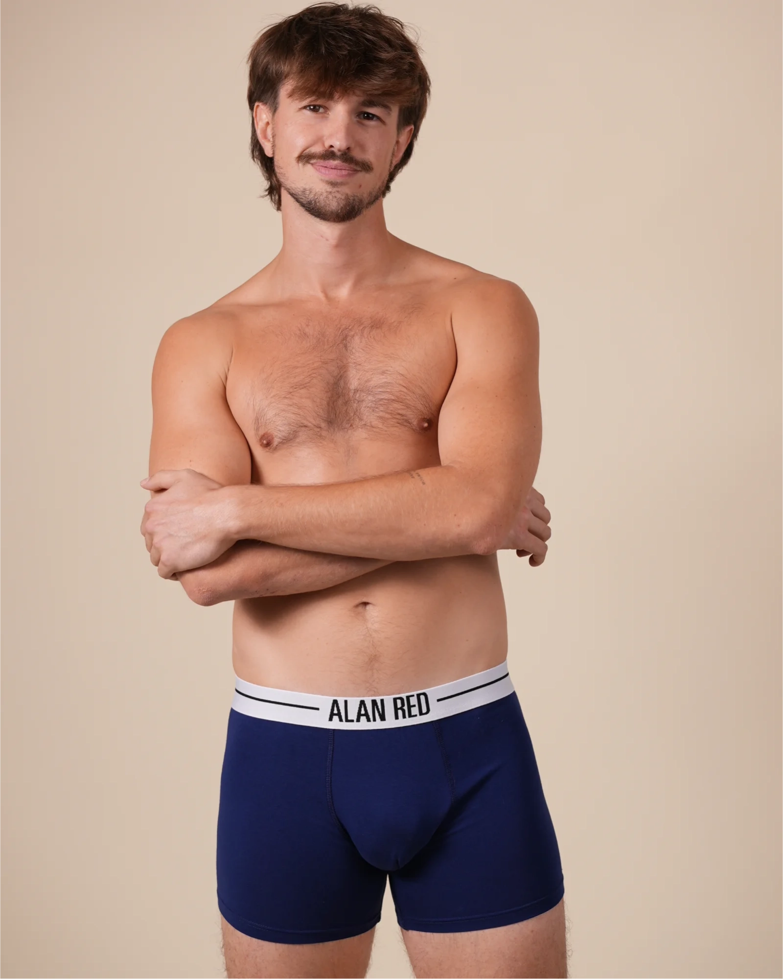 Lasting Men's Boxer Briefs 2-Pack | Alan Red
