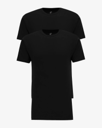 Alan Red Virginia pack of 2 men’s black T-shirts