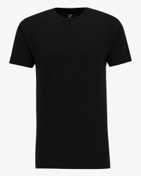Alan Red Virginia men’s black T-shirt – front view