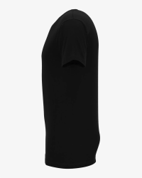 Alan Red Virginia men’s black T-shirt - side view