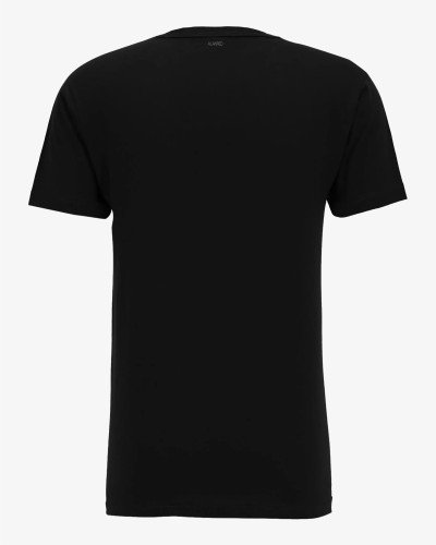 Alan Red Virginia men’s black T-shirt – back view
