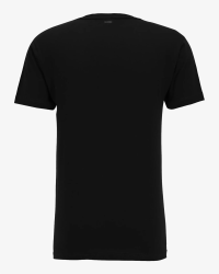 Alan Red Virginia men’s black T-shirt – back view
