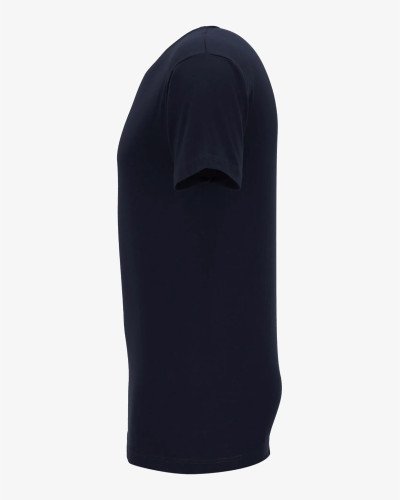 Alan Red Virginia men’s navy blue T-shirt – side view