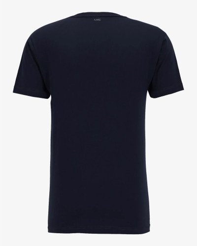 Alan Red Virginia men’s navy blue T-shirt – back view