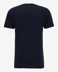 Alan Red Virginia men’s navy blue T-shirt – back view