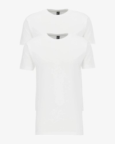 Alan Red Virginia pack of 2 men’s white T-shirts