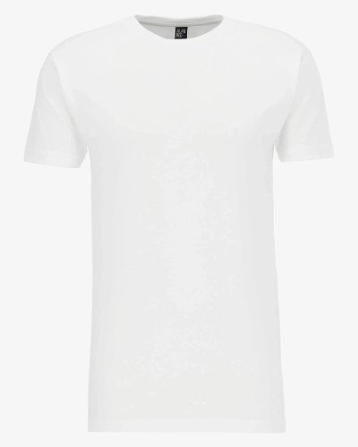 Alan Red Virginia men’s white T-shirt – front view