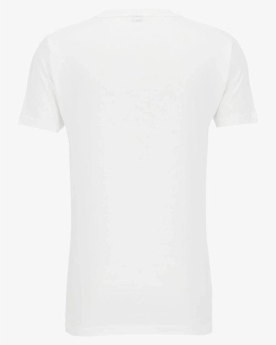 Alan Red Virginia men’s white T-shirt – back view