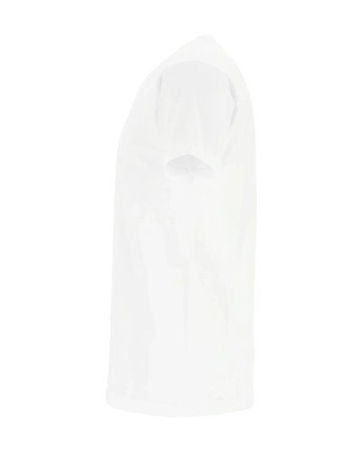 Alan Red Derby men’s white T-shirt – side view
