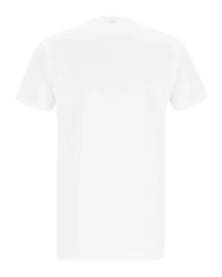 Alan Red Derby men’s white T-shirt – back view