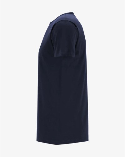 Alan Red Derby men’s navy blue T-shirt – side view