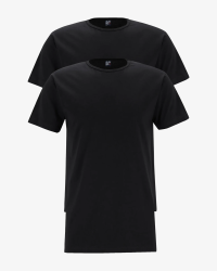 Alan Red Derby pack of 2 men’s black T-shirts