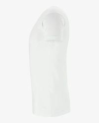 Alan Red Ottawa men’s white stretch T-shirt – side view