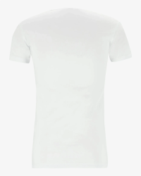 Alan Red Ottawa men’s white stretch T-shirt – back view