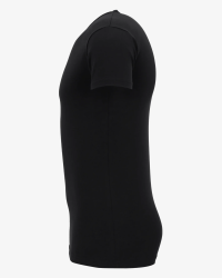 Alan Red Ottawa men’s black stretch T-shirt – side view