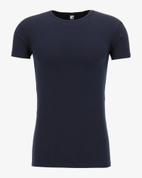 Alan Red Ottawa men’s navy blue stretch T-shirt – front view