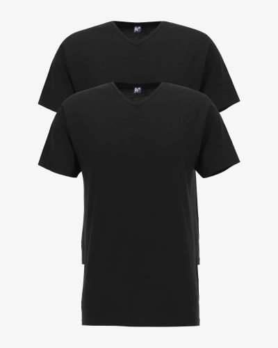 Two-pack of men's black Vermont T-shirts by Alan Red