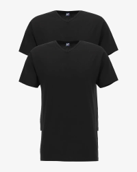 Two-pack of men's black Vermont T-shirts by Alan Red