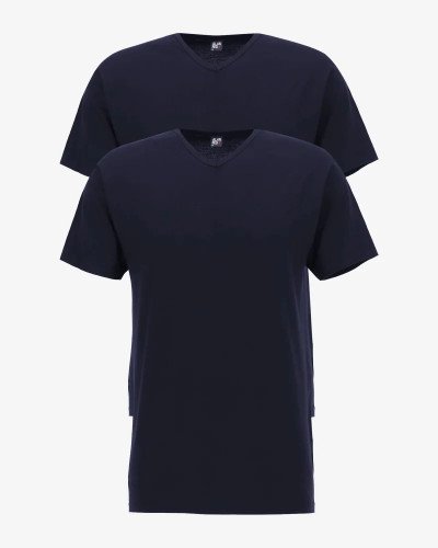 Two-pack of men's navy Vermont T-shirts by Alan Red