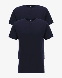 Two-pack of men's navy Vermont T-shirts by Alan Red