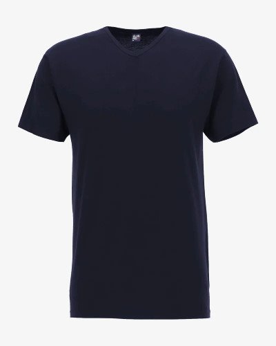 Men's navy Vermont V-neck T-shirt by Alan Red