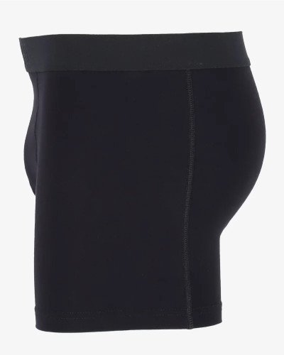 Men's black Bomber boxer briefs by Alan Red, side view