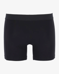 Men's black Bomber boxer briefs by Alan Red, back view