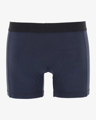 Men's navy Bomber boxer briefs by Alan Red, back view