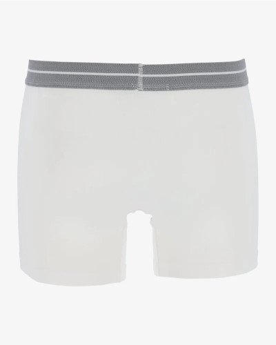 Men's white Lasting boxer briefs by Alan Red, back view
