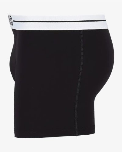 Men's black Lasting boxer briefs by Alan Red, side view