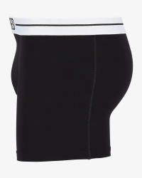 Men's black Lasting boxer briefs by Alan Red, side view