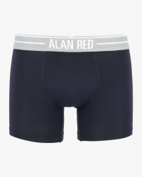 Men's navy Lasting boxer briefs by Alan Red, front view