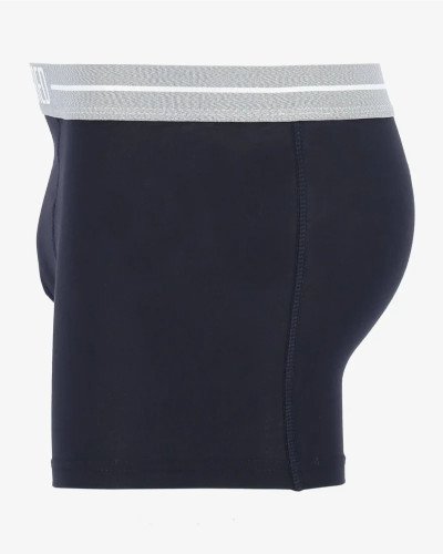 Men's navy Lasting boxer briefs by Alan Red, side view