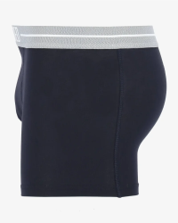 Men's navy Lasting boxer briefs by Alan Red, side view