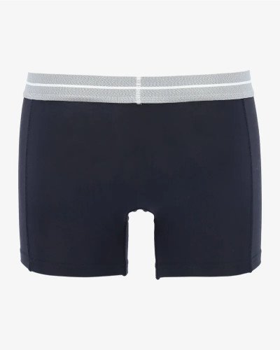 Men's navy Lasting boxer briefs by Alan Red, back view