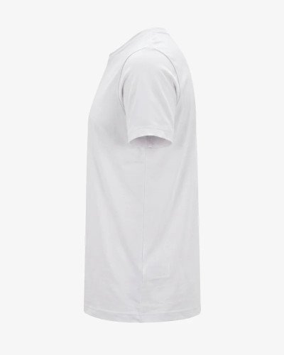 Men's white Venice crew-neck T-shirt by Alan Red, side view