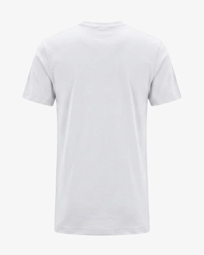 Men's white Venice crew-neck T-shirt by Alan Red, back view