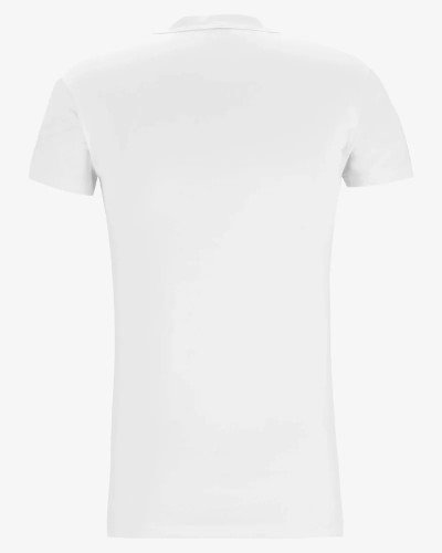 Men's white Oakville crew-neck T-shirt by Alan Red, back view