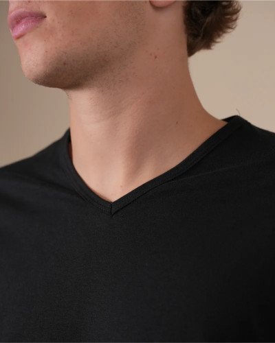 VERMONT LONG T-shirt, Black