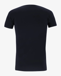 Alan Red Oklahoma navy blue men's T-shirt, back view