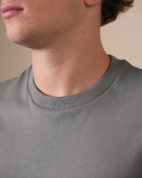 Crew-neck detail of the Alan Red Vanice New Green men's T-shirt