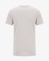 Alan Red Venice men's ecru crew-neck T-shirt, rear product view on white background.