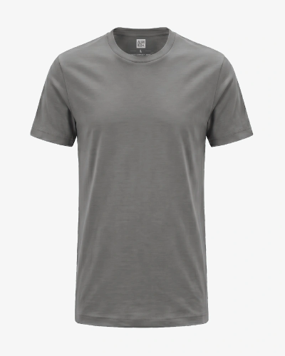 Alan Red Venice men's New Green short-sleeve crew-neck T-shirt, front product view on white background.