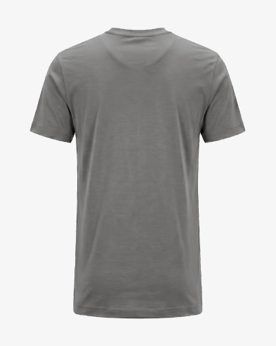 Alan Red Venice men's New Green crew-neck T-shirt, rear product view on white background.
