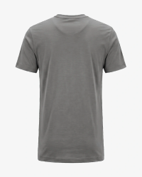 Alan Red Venice men's New Green crew-neck T-shirt, rear product view on white background.