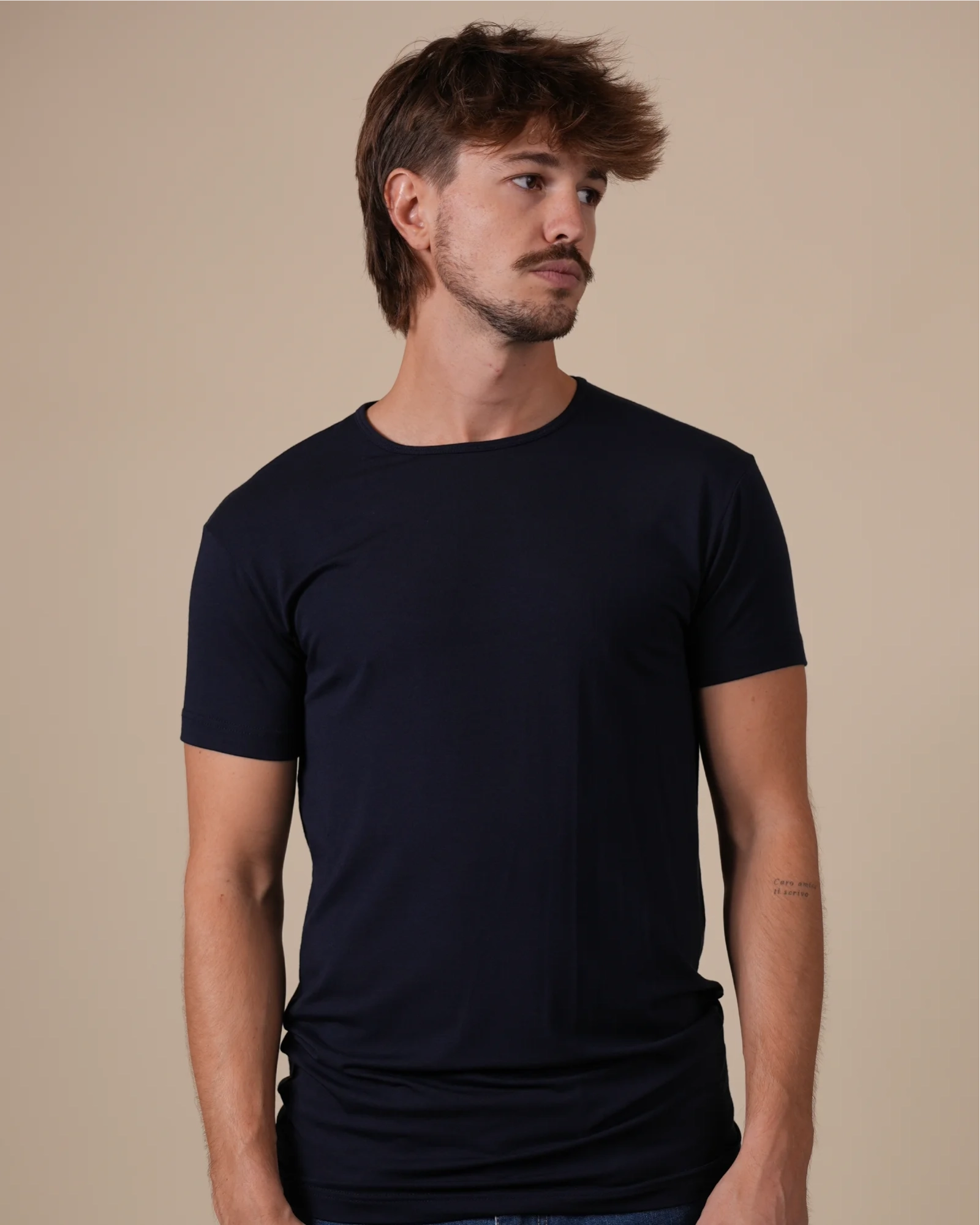 Bilbao Men's Bamboo T-Shirt 1-Pack | Alan Red