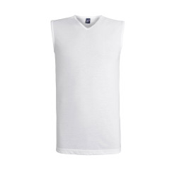 T-SHIRT MAN COTTON V-NECK...